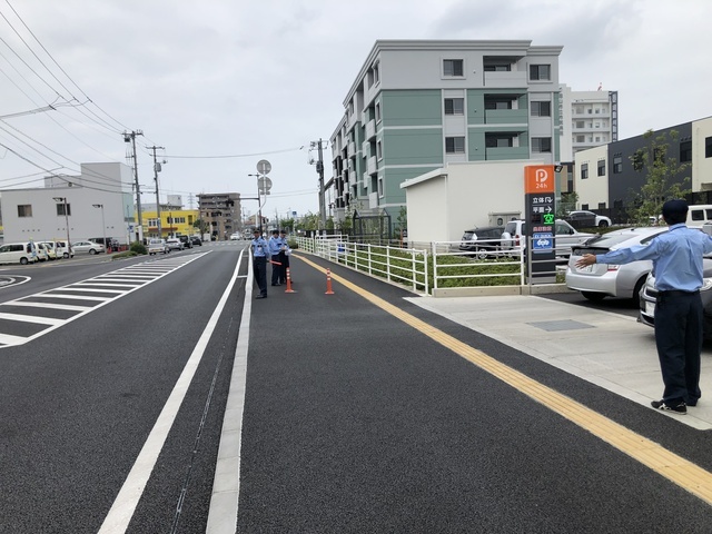 写真：ブランチ岡山北長瀬の警備